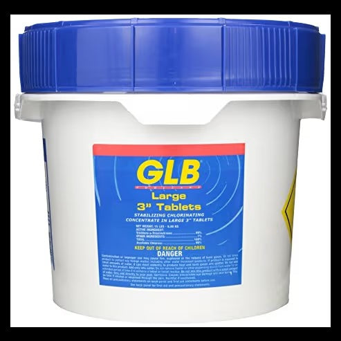 GLB 3" Chlorine Tabs